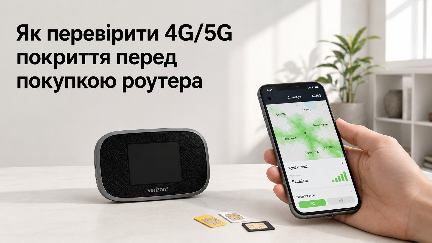Як перевірити 4G/5G покриття перед покупкою роутера